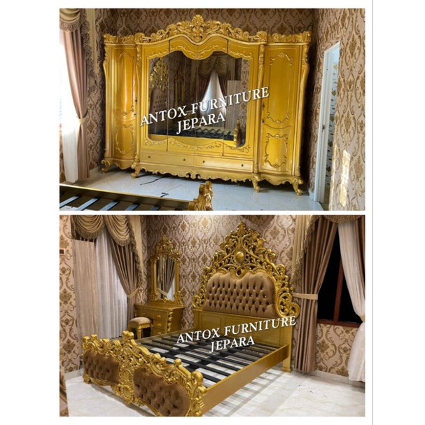 Kamar set ukiran mewah furniture Jepara