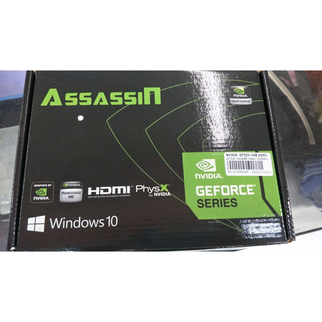 VGA ASSASSIN GT610 2GB 128BIT DDR3( NVIDIA GEFORCE)
