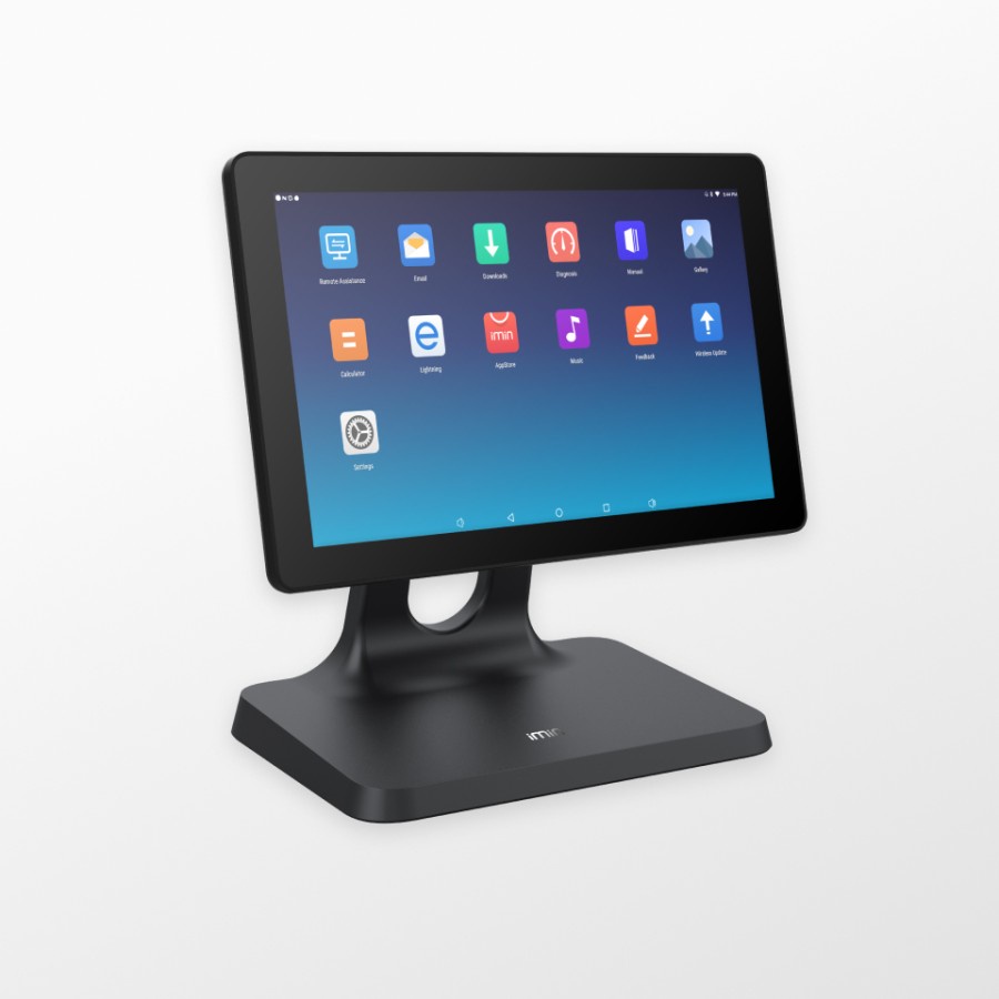 ANDROID POS DESKTOP MESIN KASIR 10&quot; iMin D2 402 2G / 16GB COCOK UNTUK RESTO / CAFE / COFEESHOP