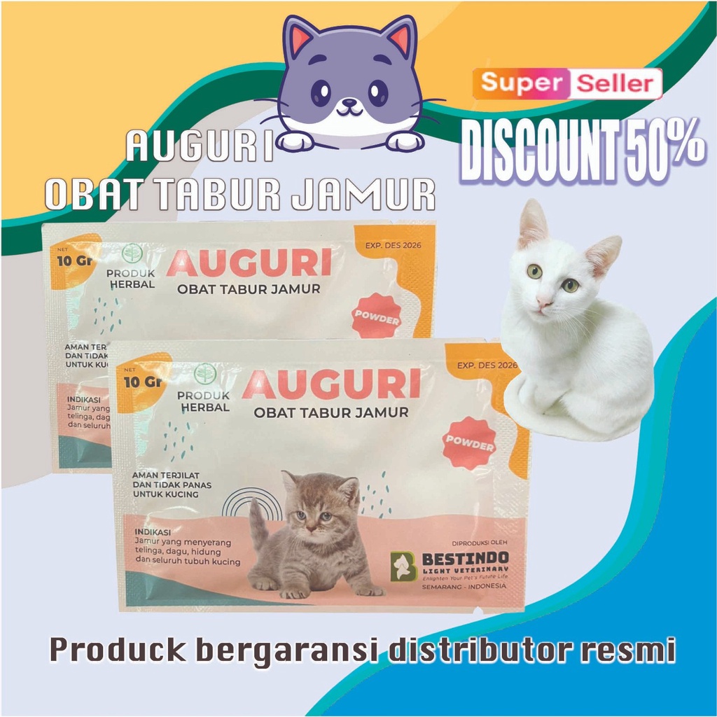 Obat Luka Koreng Jamur Buduk Kucing Auguri
