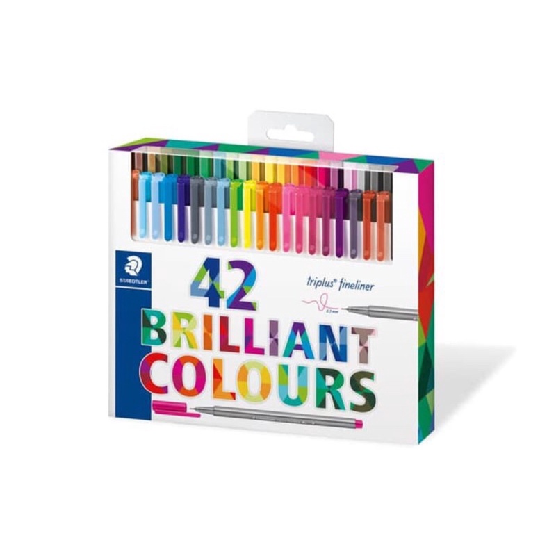 

Triplus Fineliner Staedtler 334 42 colours - made in Germany