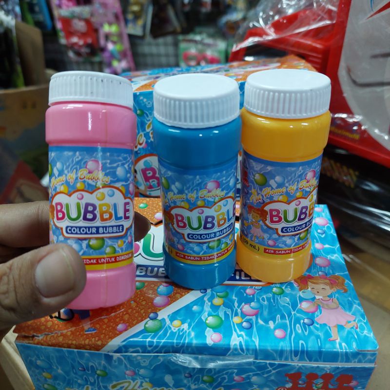 Refill Mainan Tembak Bubble Buble Cair Isi 59ml Harga Per 1 Botol