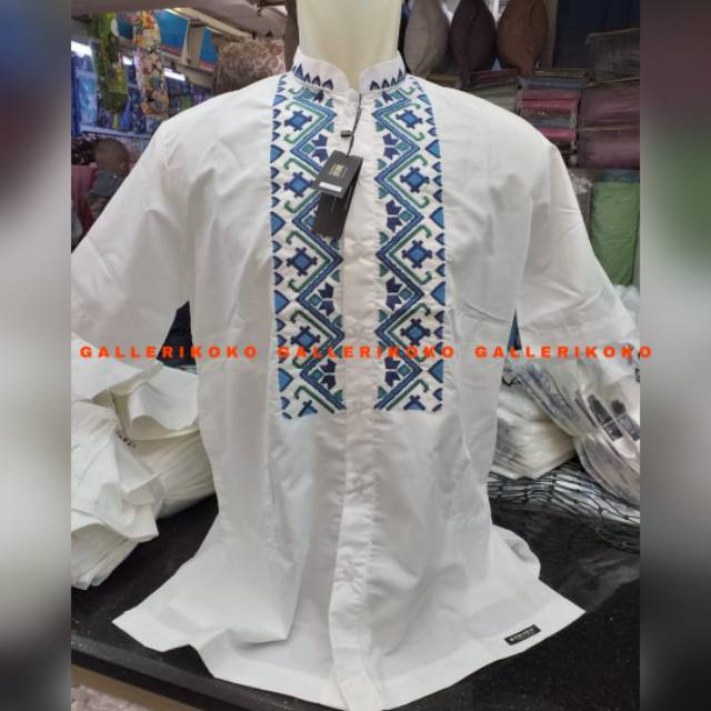 Baju koko preview by itang yunasz lengan pendek