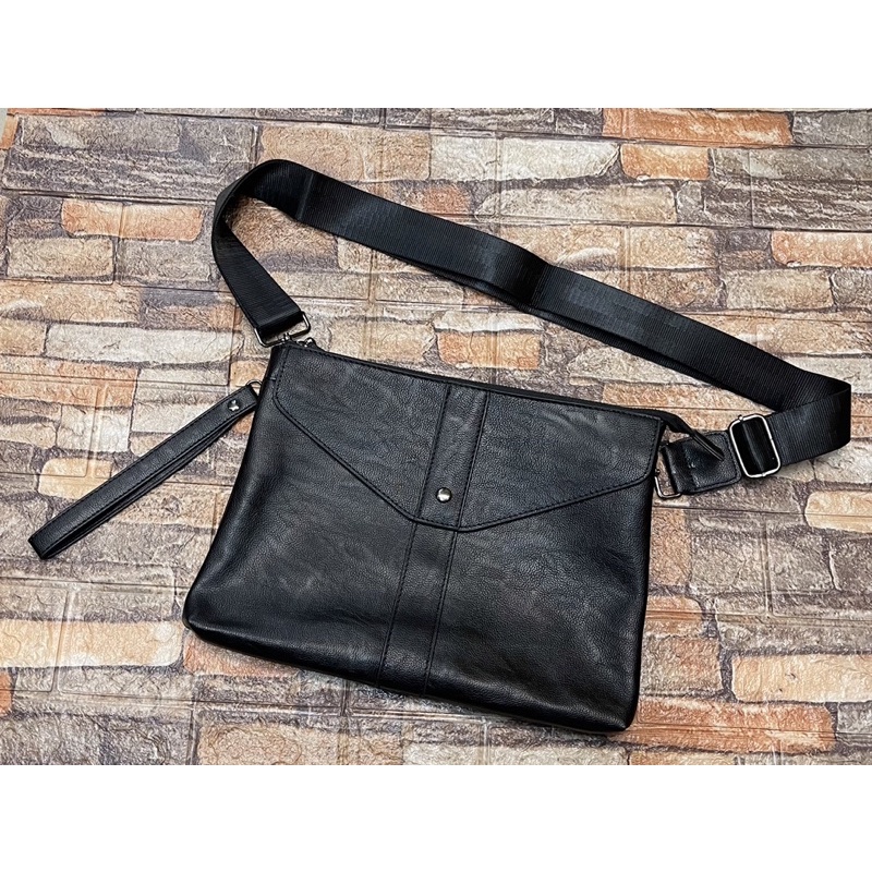 clutch bag tas tangan/selmpang kulit asli super Handbag Multifungsi