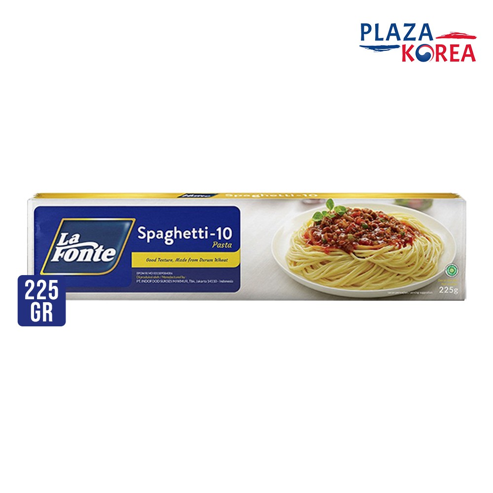 

LA FONTE PASTA INSTANT SPAGHETTI 10 - PASTA MIE SPAGETI 225GR