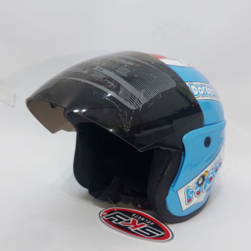 Helm Anak SNI Karakter Doraemon 3-9 Tahun