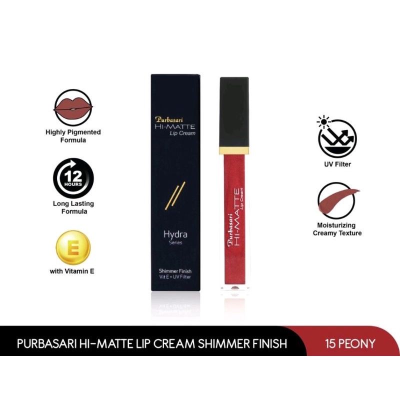 Purbasari Hi-Matte Lip Cream