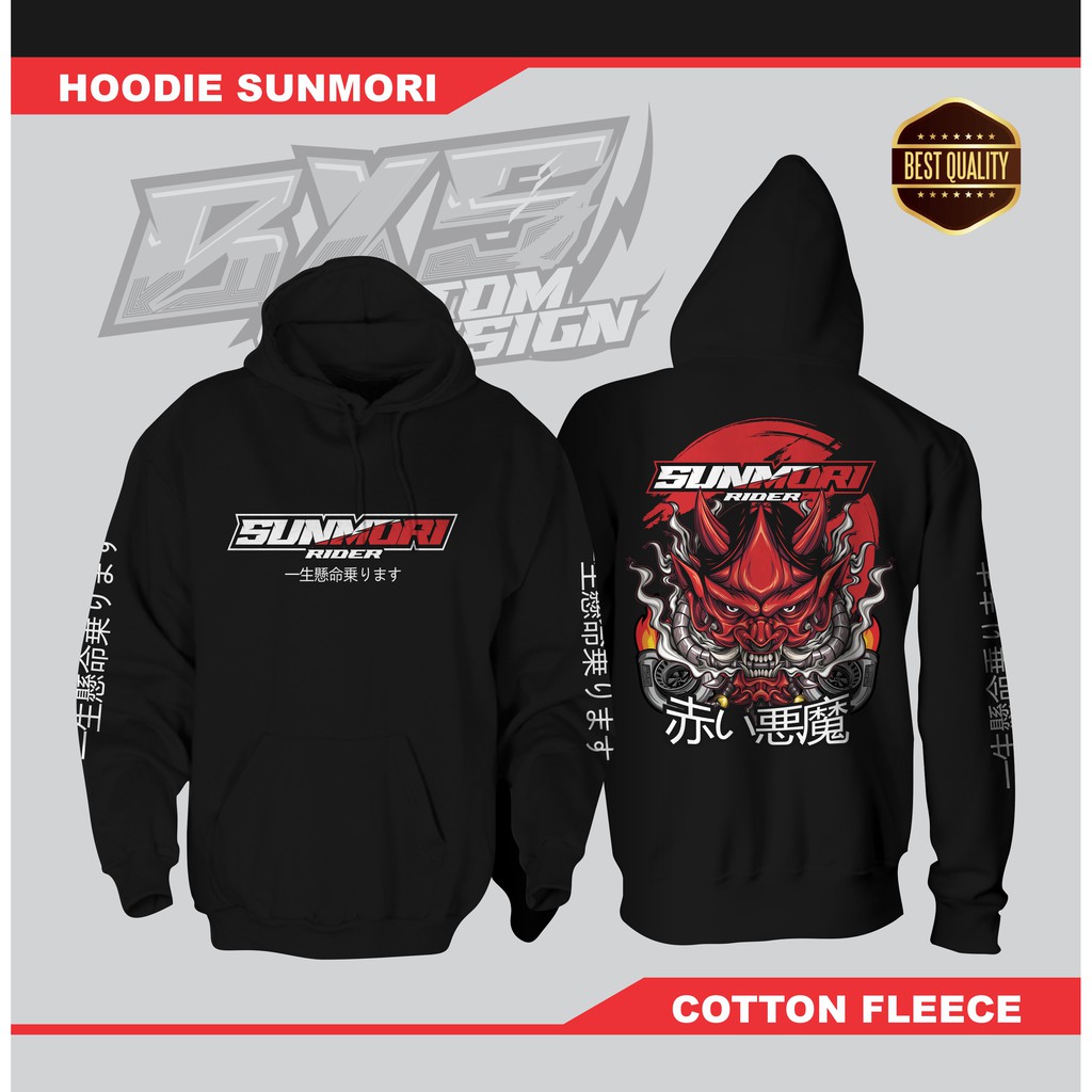 HOODIE SUNMORI RED DEVIL FOR RIDER