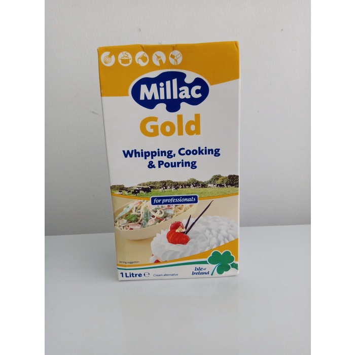 

Krim- Whipping Cream Millac Gold 1L -Krim.