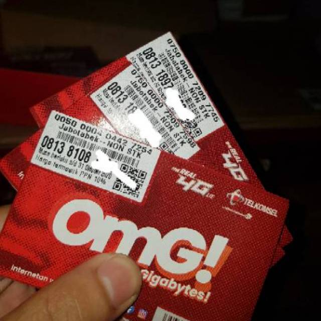 Kartu perdana telkomsel simpati red 4g lte 0k segel exp  2022 murah meriah acak belakang-1
