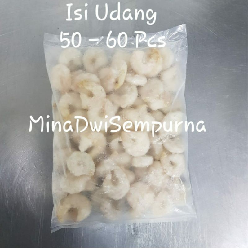 

Udang Kupas Bersih IQF 1kg / Isi 50 - 60pcs