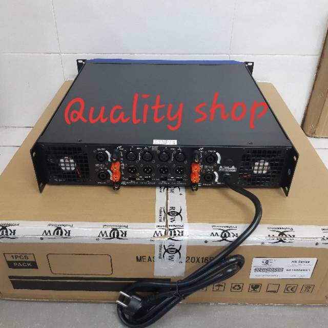 POWER RDW NR10004MK3/NR-10004MK3 POWER 4 CHANNEL ORIGINAL