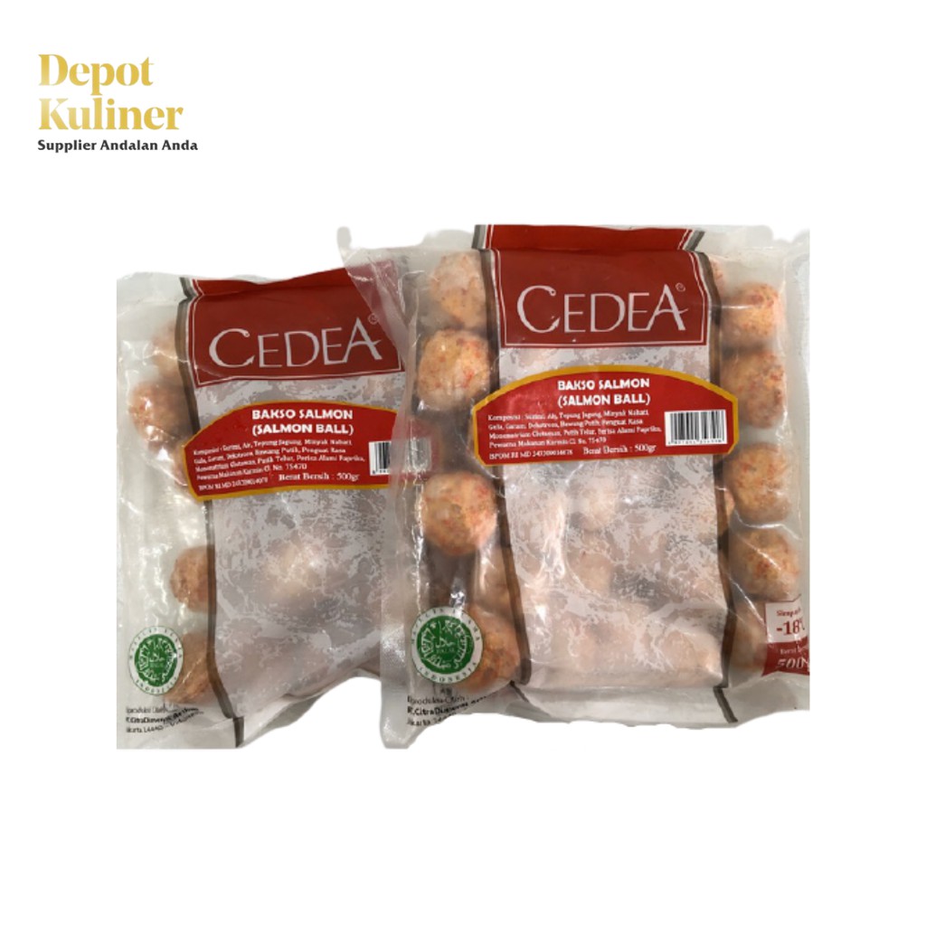 

Cedea Bakso Salmon / Salmon Ball 500GR