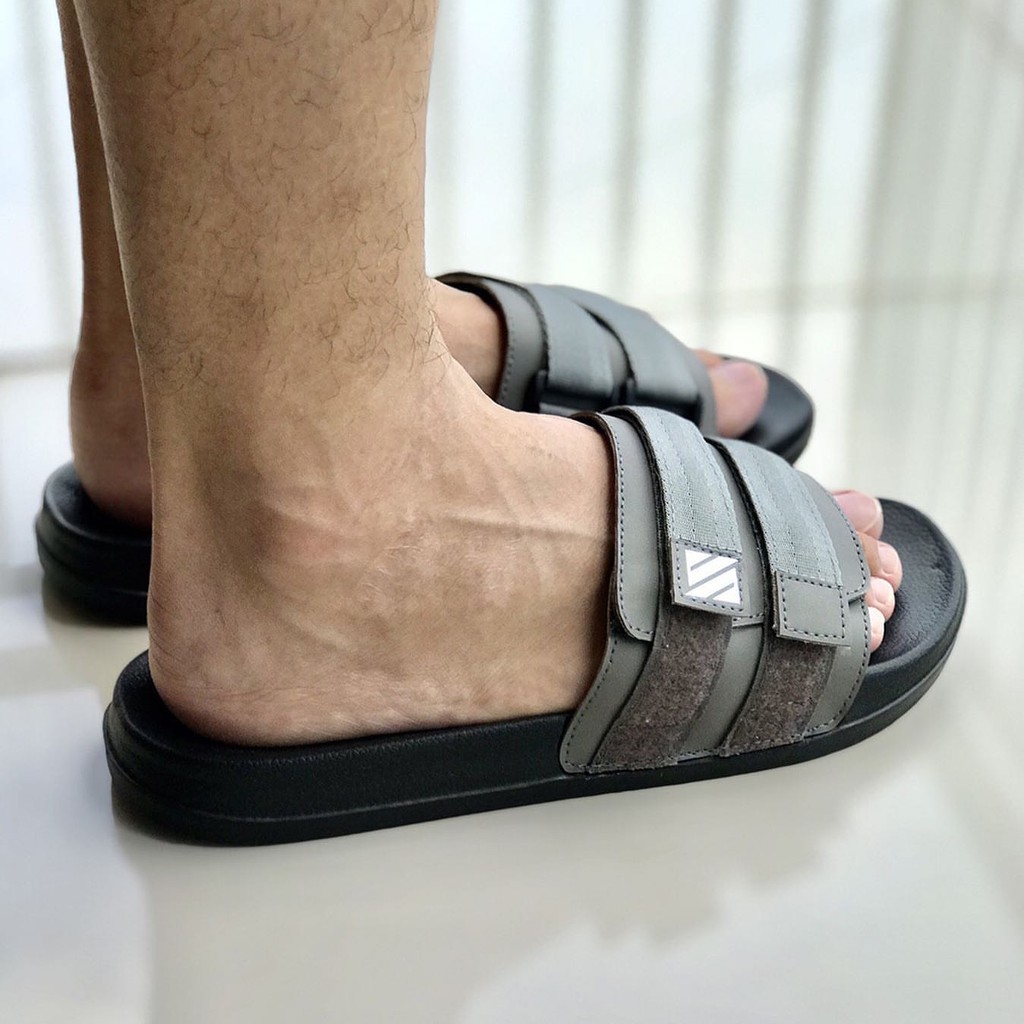 Art Five Grey | Sandal Slide Simple Pria Flip Flop Ringan Slip Slop Sendal Jepit | FORIND x Wearzada