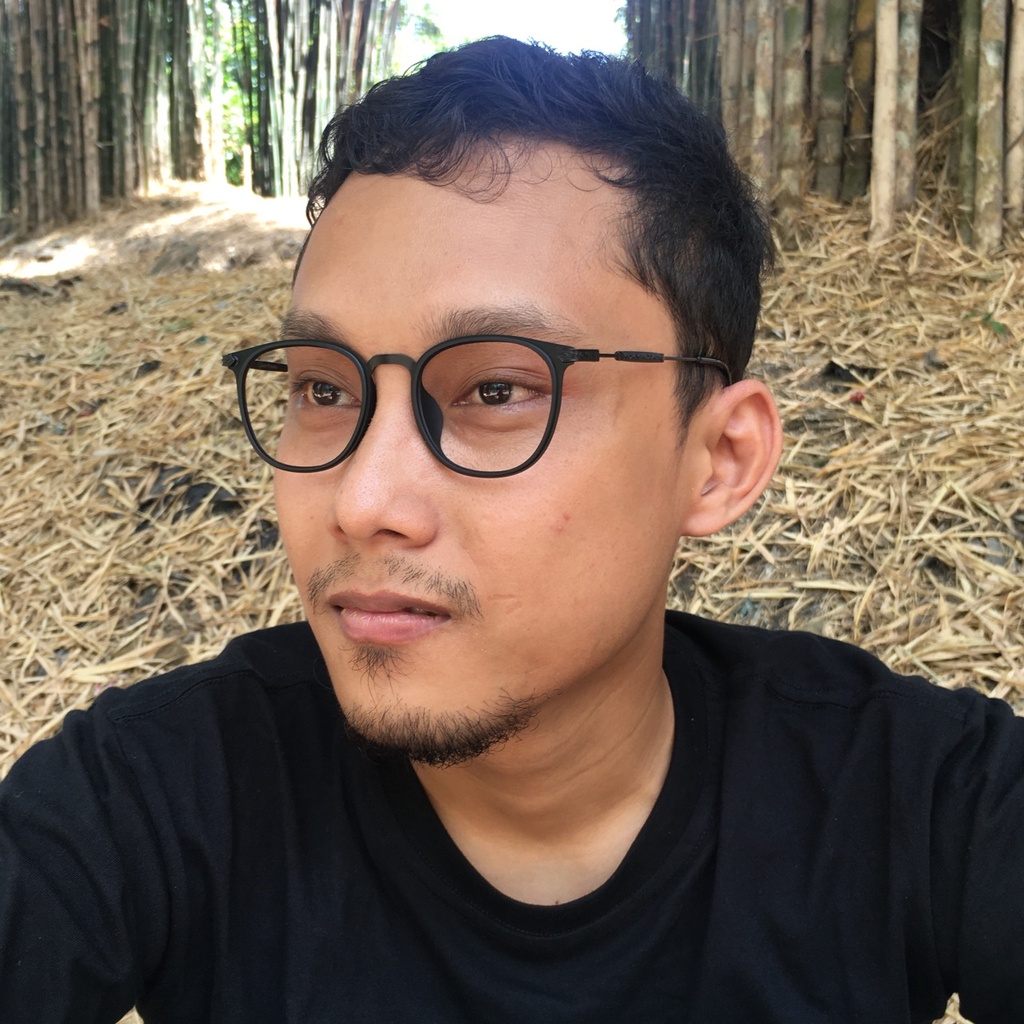 Frame kacamata pria wanita vintage besi