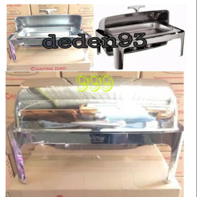 Chafing Dish Roll Top 9.0Liter / Prasmanan Roll Top