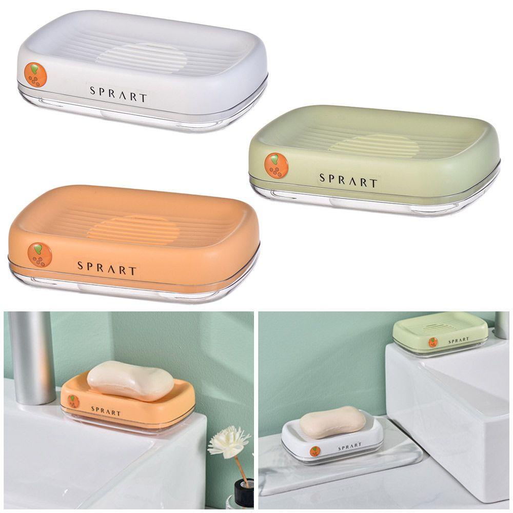 Populer Tempat Sabun Perekat Plastik Kamar Mandi Dapur Organizer INS Drain Soaps Shelf