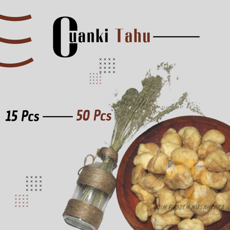 

Cuanki Tahu 50 Buah (BKS)