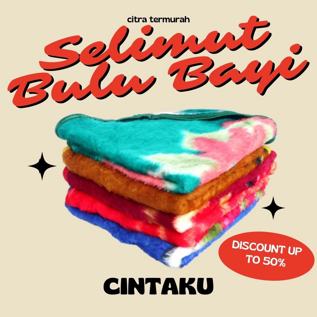 Selimut Bayi Topi Bulu Cintaku / Tlully / Jessen / Claudia / Perlengkapan Tidur Baru Lahir Baby Newborn Karakter Murah Lucu Selimut Bulu Bayi Newborn tebal bagus murah Cintaku