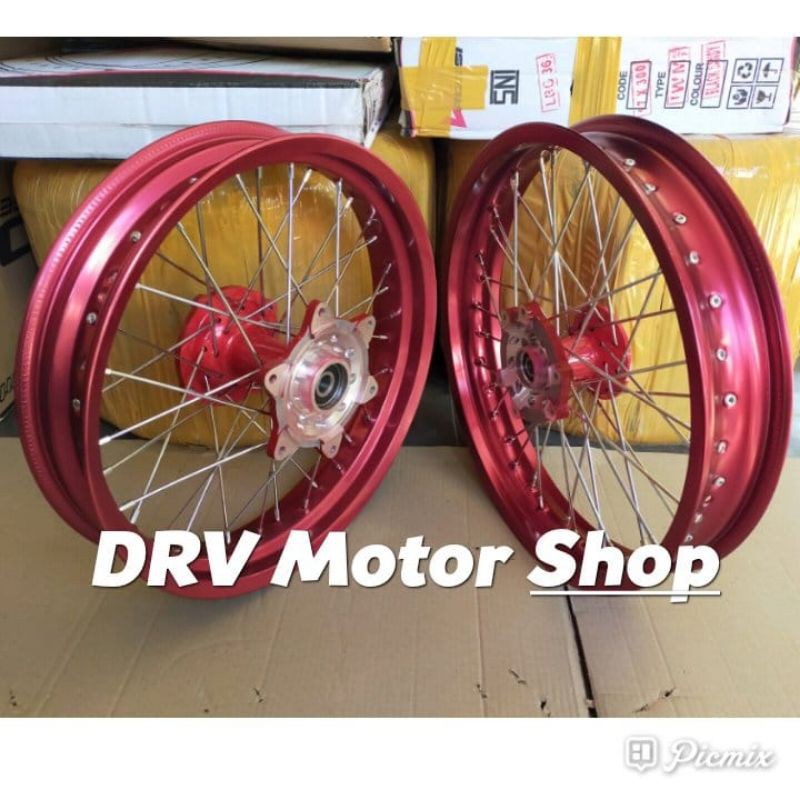 Velg Super Moto Honda CRF 150L - velg Sumo CRF 300-350 ring 17