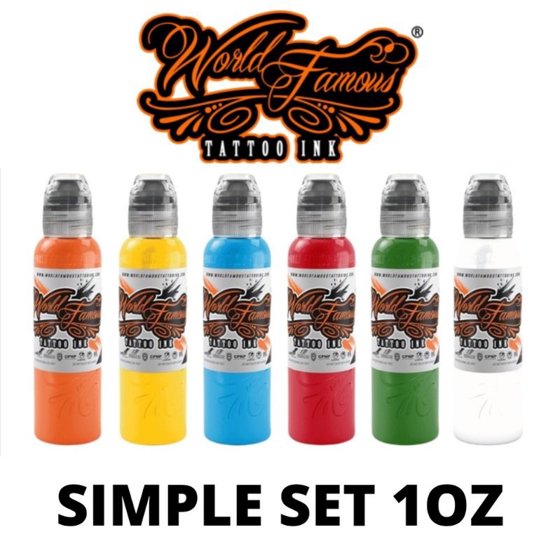 Tinta Tattoo World Famouse Simple Set Original Made In USA