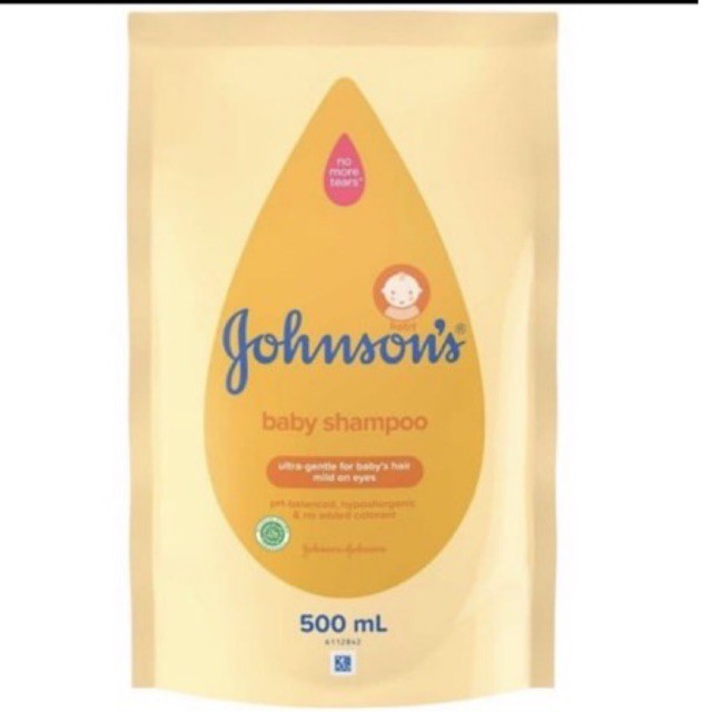 Johnson’s Baby Shampoo Gold 500ml - Johnson Shampo Bayi 500ml Kemasan isi Ulang