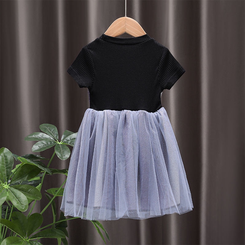 [PRINCESS KESLI] 8bulan-7tahun Dress pesta Anak perempuan lucu korea gaun anak cewek cute import baju bayi rok perempuan pink purple pakaian anak perempuan kado anak