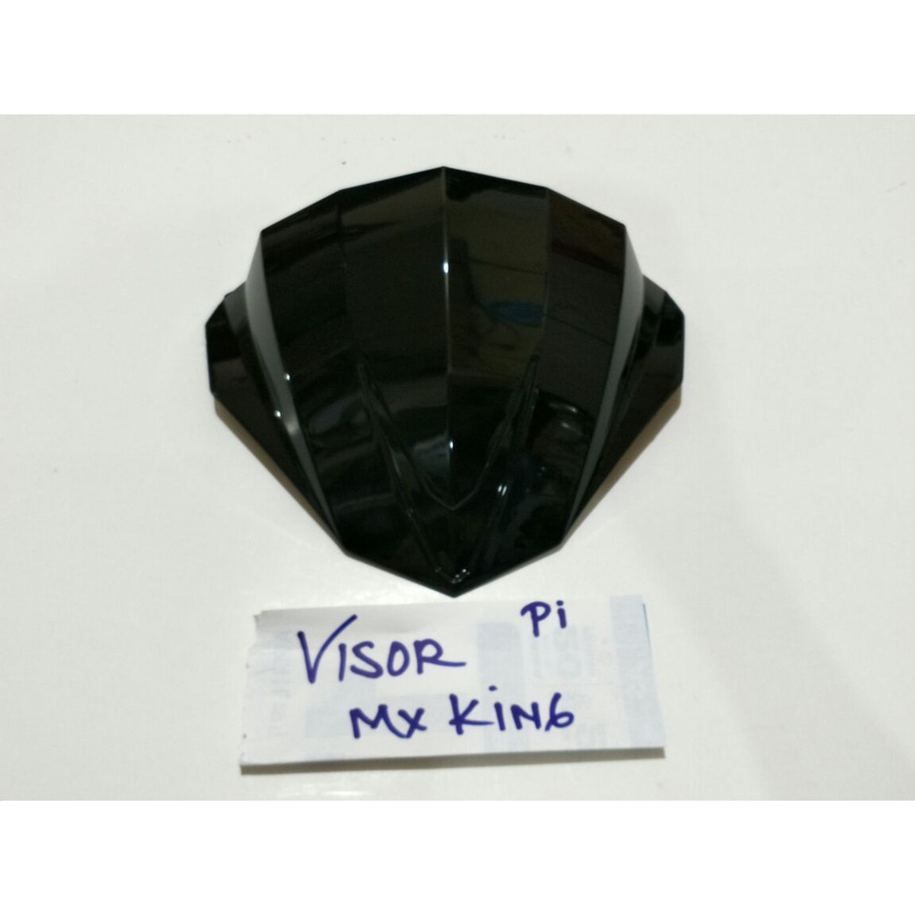 TGP Visor Motor Jupiter MX King Warna Hitam Bahan Berkualitas