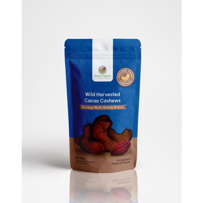 

Wild Harvested Chocolate Cashews / Kacang Mede Rasa Cokelat