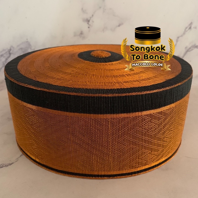 Songkok Recca Tembaga  Super Premium - Songkok Bugis - Songkok To Bone - SRTSP