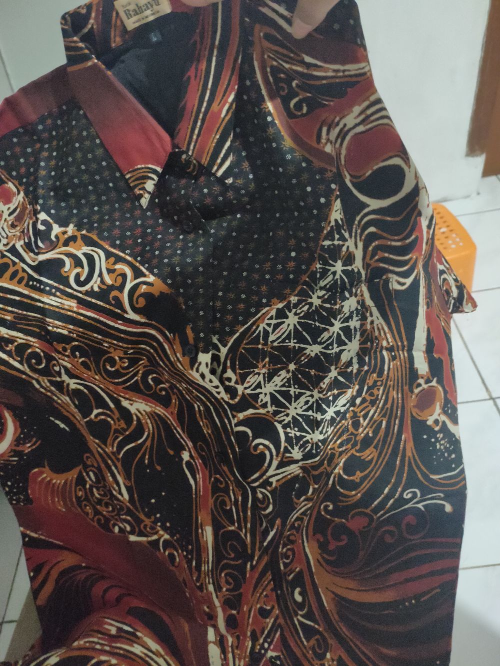 Daniswara 2 Kemeja Batik Lengan Pendek Bahan Katun Sragenan Full Furing