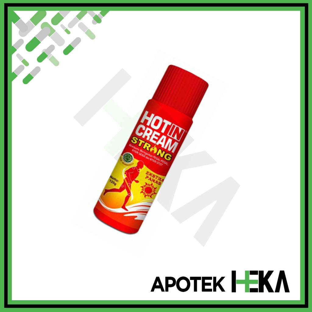 Hot In Cream Strong Botol 120 ml - Salep Pegel dan Nyeri Otot (SEMARANG)