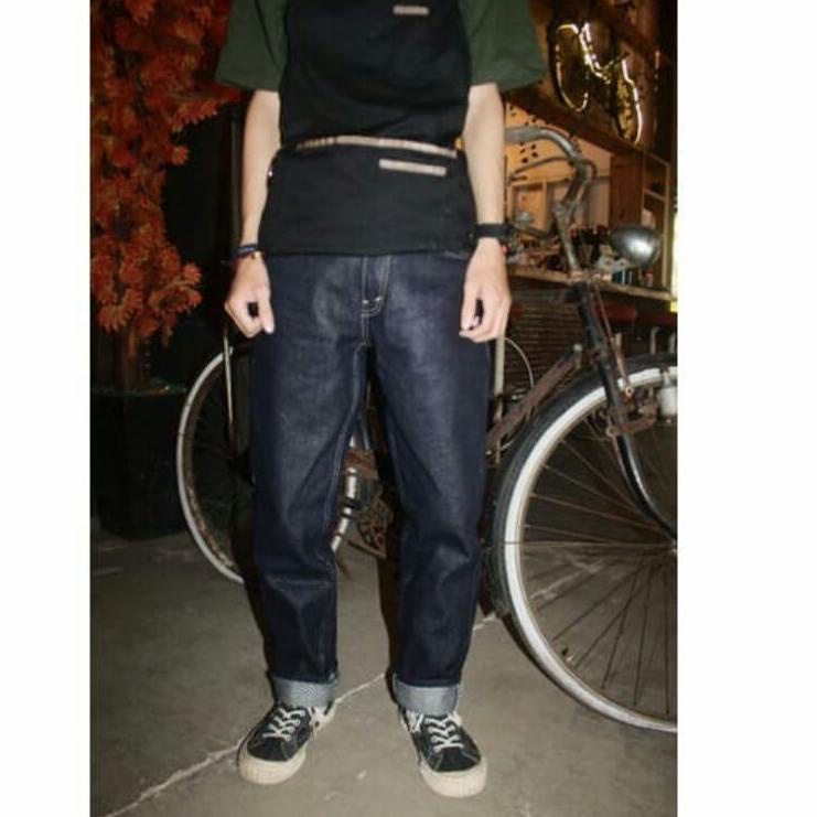 Koleksi Terbaru.. RAW DENIM SELVEDGE 16.OZ - Denim Selvedge Fuckmous Apparel - Celana Jeans - Celana