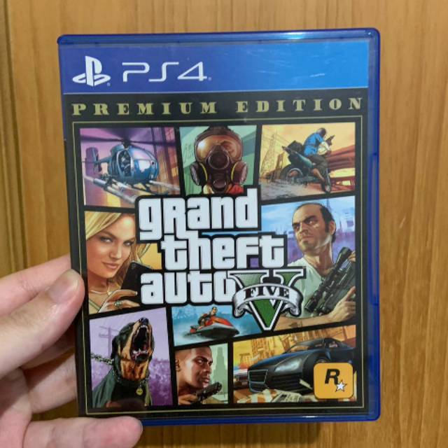 Kaset PS4 GTA V Premium Edition