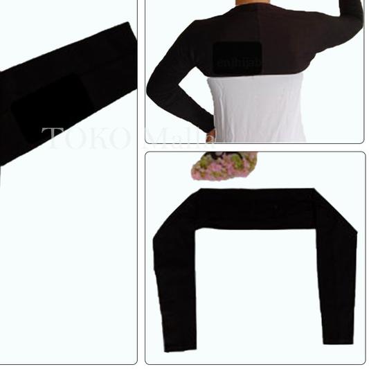 Manset Bolero JUMBO-Manset Lengan Sambung-Manset balero-Manset Tangan - Putih