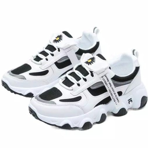 6.6 BIG SALE!  'BL-09' Sepatu sneakers wanita-hitam