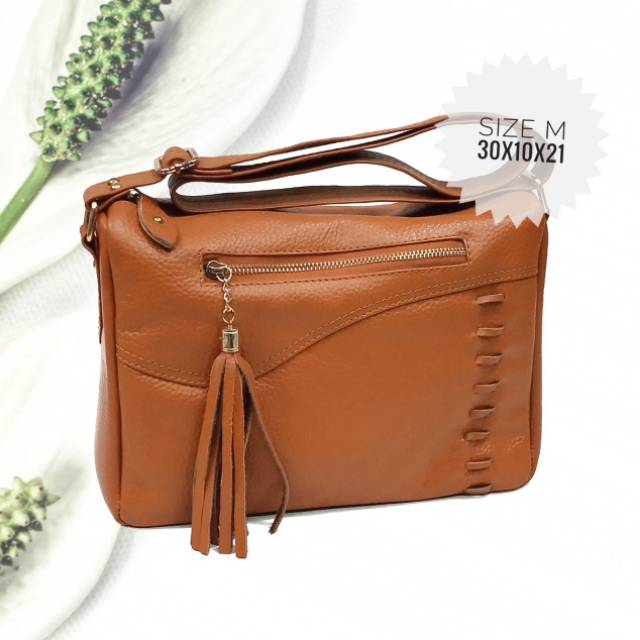 |Size M| TAS KULIT WANITA GARUT