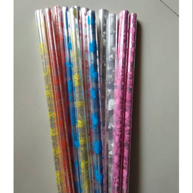 

Plastik parsel motif bentuk lembaran