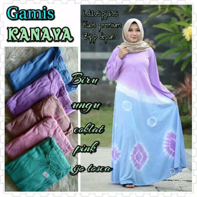 GAMIS KANAYA GROSIR MURAH ASLI PEKALONGAN