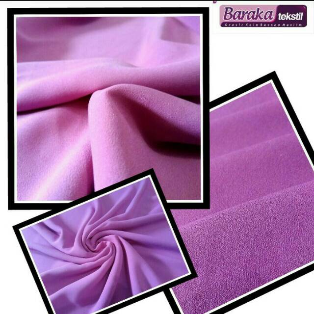 Kain Saudia Crepe Wollycrepe Premium Shopee Indonesia