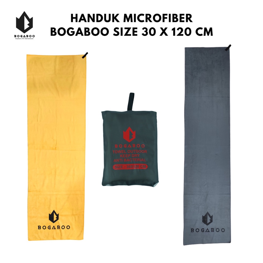 Handuk Renang Microfiber Quickdry Size 30 x 120 cm - Travel Towel - Bath Towel Handuk Mandi Dan Traveling