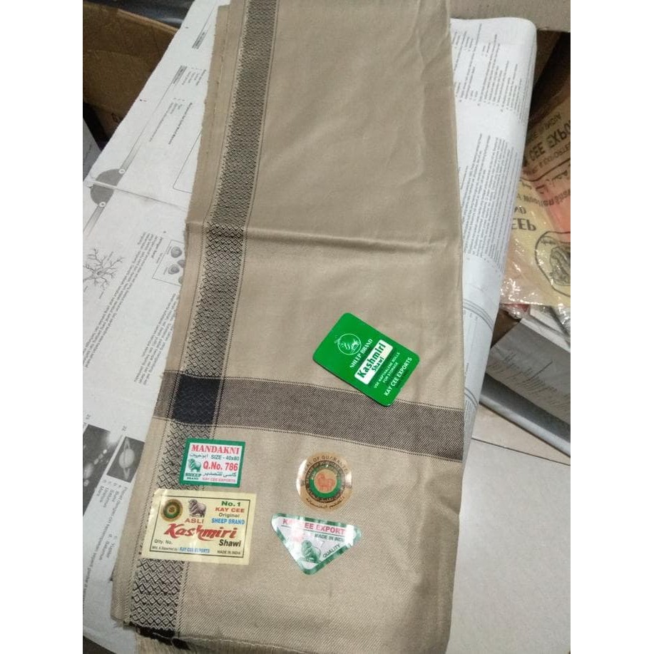 YZ6 Sorban Kashmiri India Syal Halus Dan Tebal