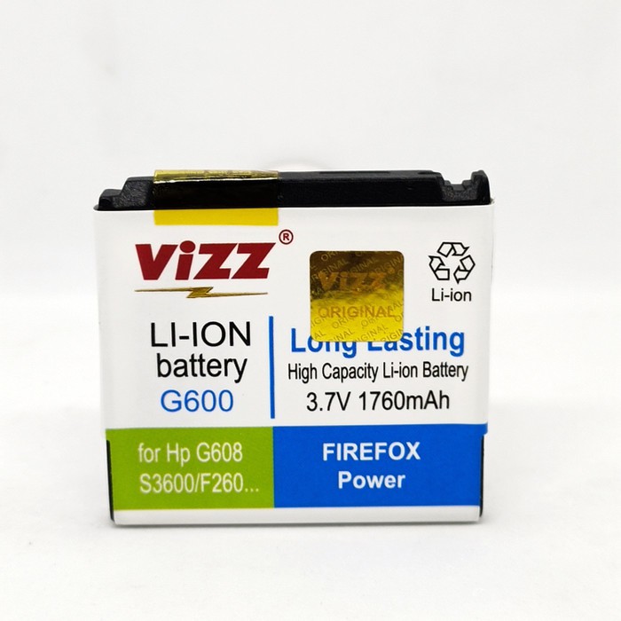 Batre Baterai Vizz Samsung G600 S3600 S5520 F330 F338 G400 F664 F268 C3110 F330 AB533640CU