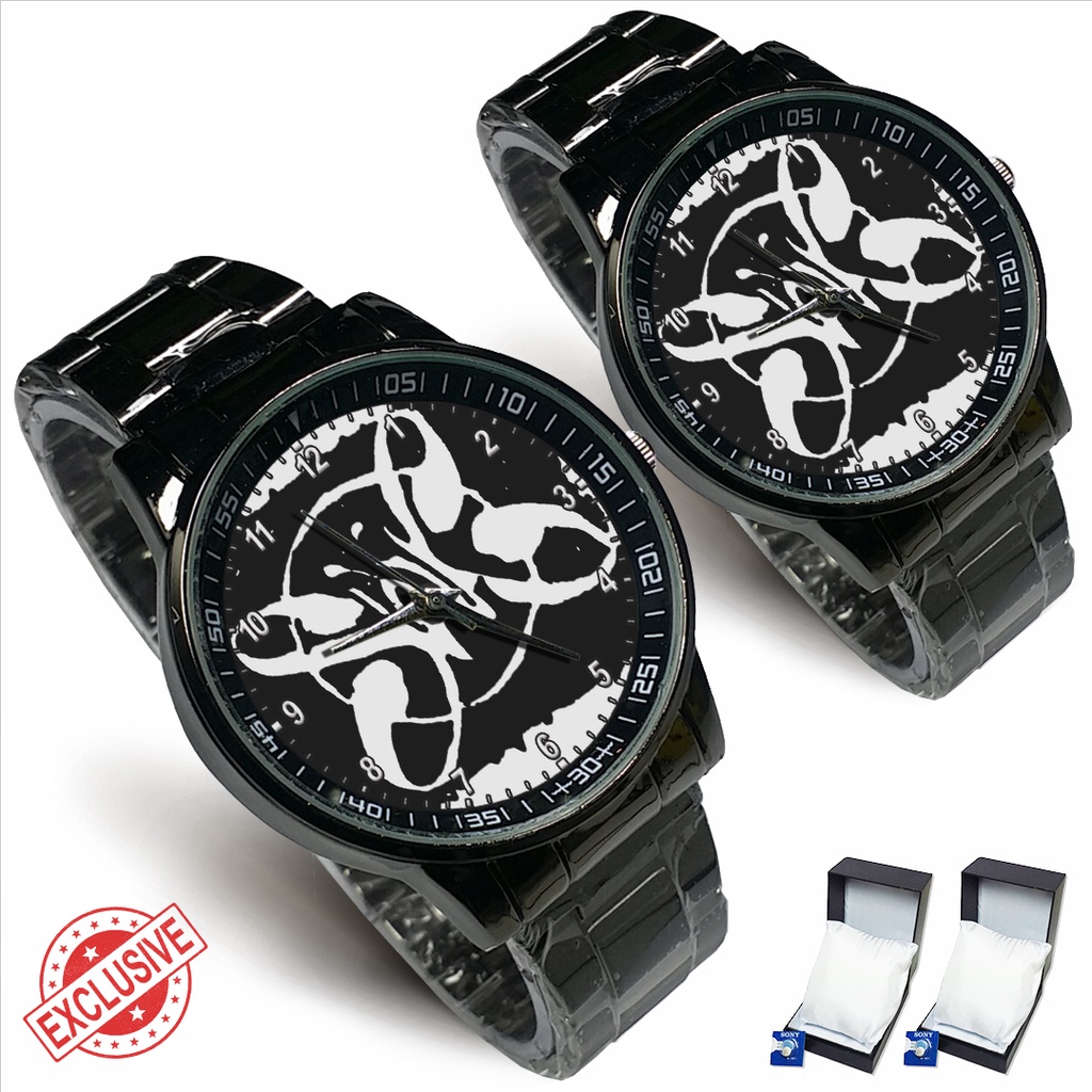 Jam Tangan Rantai Couple SLANK BAND - 2 (Mantul)