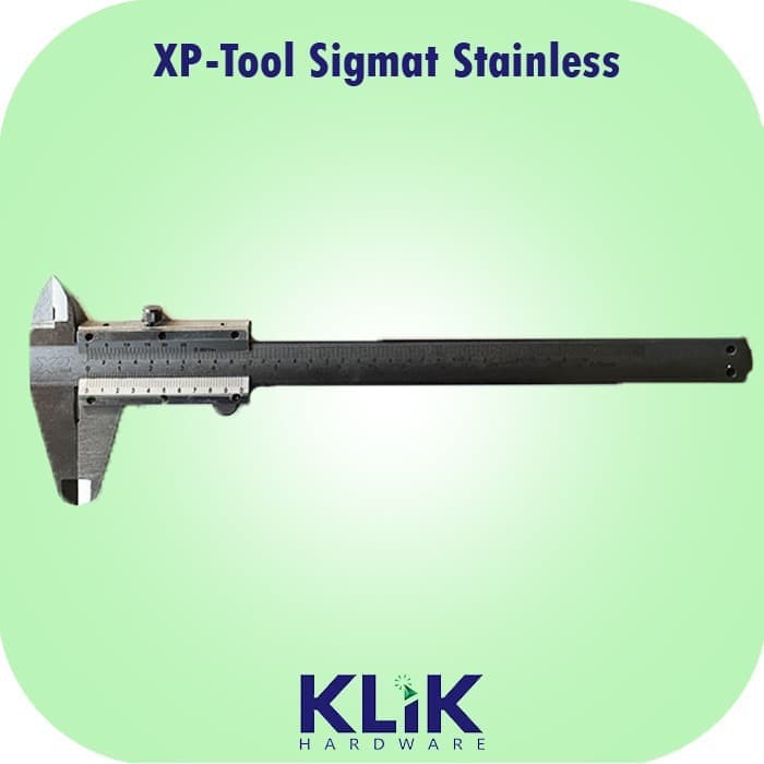 Sigmat Stainless Steel 6 Inch Sketmat Jangka Sorong - Vernier Caliper