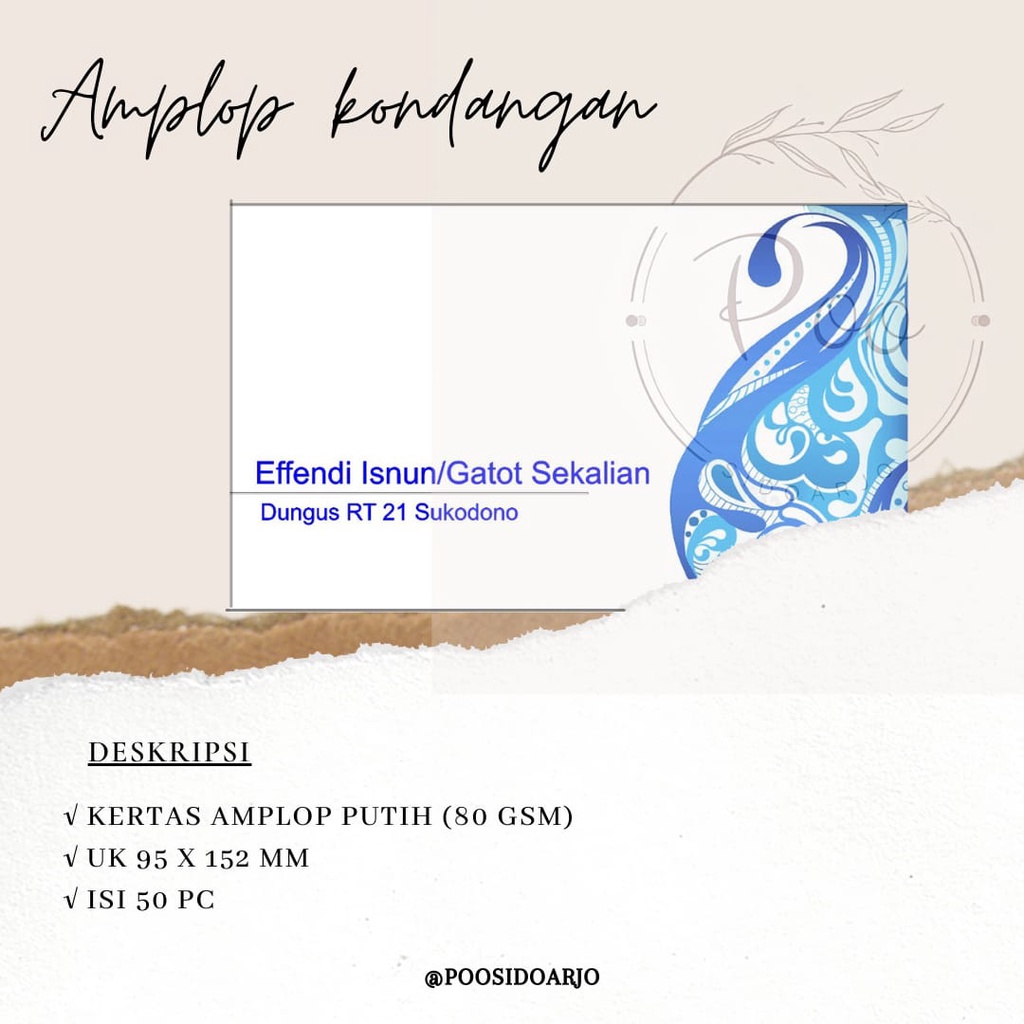 

AMPLOP NAMA, CUSTOM, AMPLOP BOWO, amplop sumbangan, Amplop Dinas Custom nama