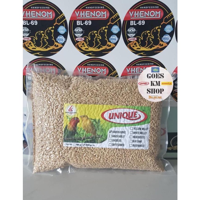 

HAVERSEEEDS/OATS 1 KG(BIJI HAVER KUPAS) - BENELUX