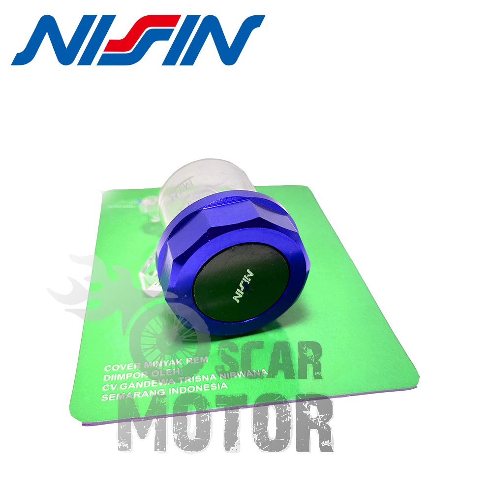 Tabung Minyak Rem NISSIN Universal Botol Oli Rem Motor Beat Mio Vario Scoopy Nmax Jupiter Supra Dll motor