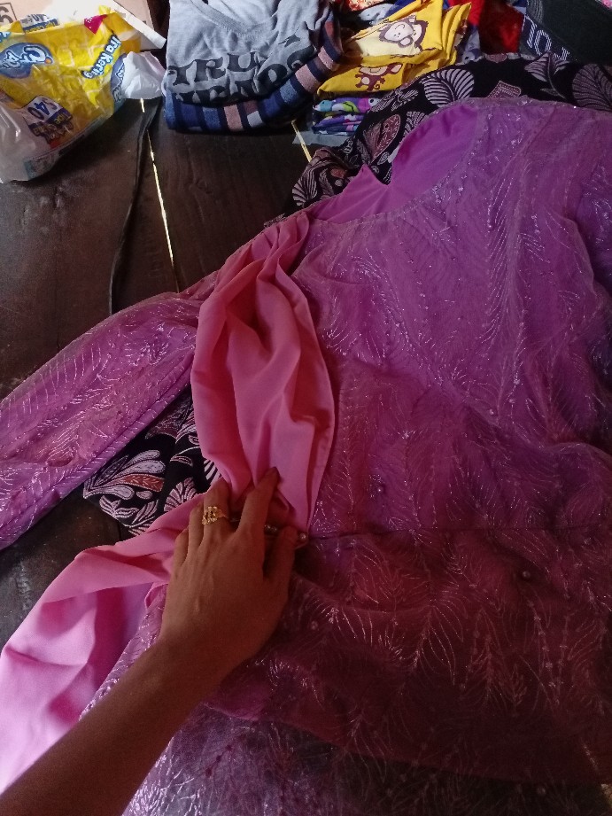 Maura Couple - Sania Ruffle Batik Couple Ori Ndoro Jowi Dnt Garansi Termurah Shopee - Batik Couple