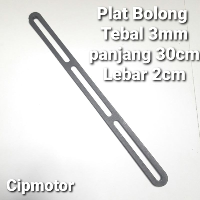 Plat Bolong Tebal 2mm Breket Besi Plat Bolong spakbor